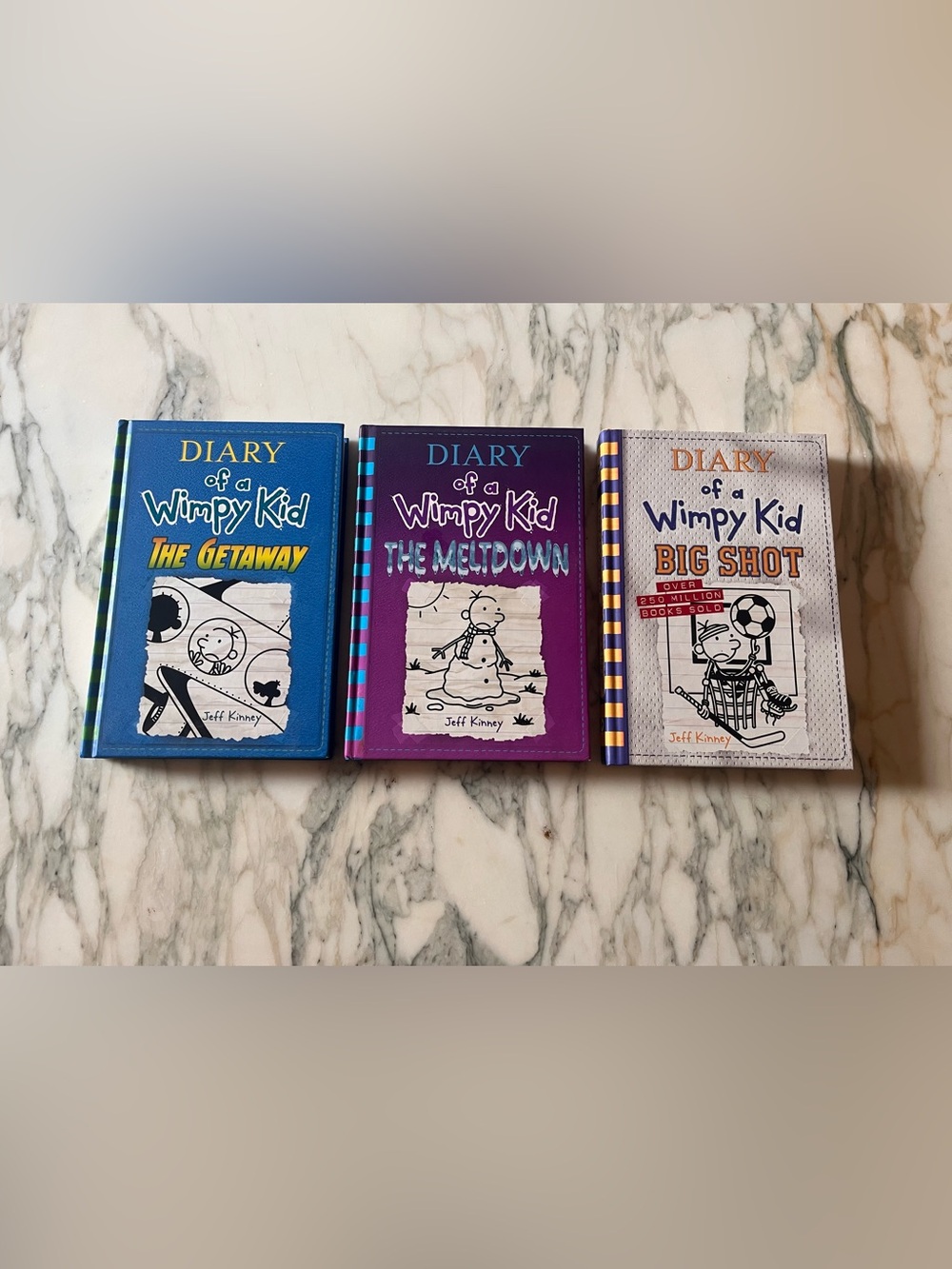 Diary of a Wimpy Kid Hardcover Book Bundle